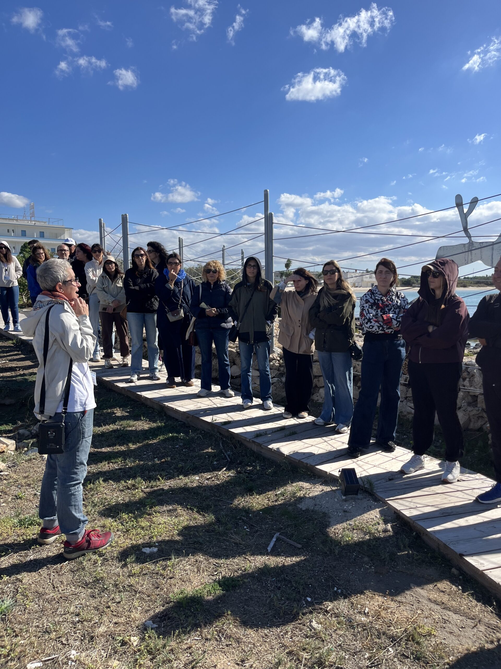 Porto Cesareo, operatori del territorio in visita al Parco Sommerso e Costiero: patrimonio, ricerca e responsabilità condivisa